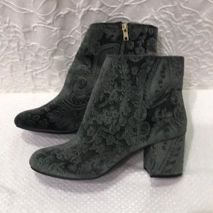 Gray Velvet Zigi Soho Booties-FINAL PRICE